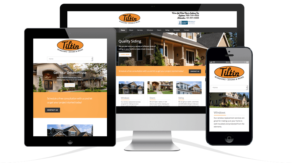 Construction and Building Website Design